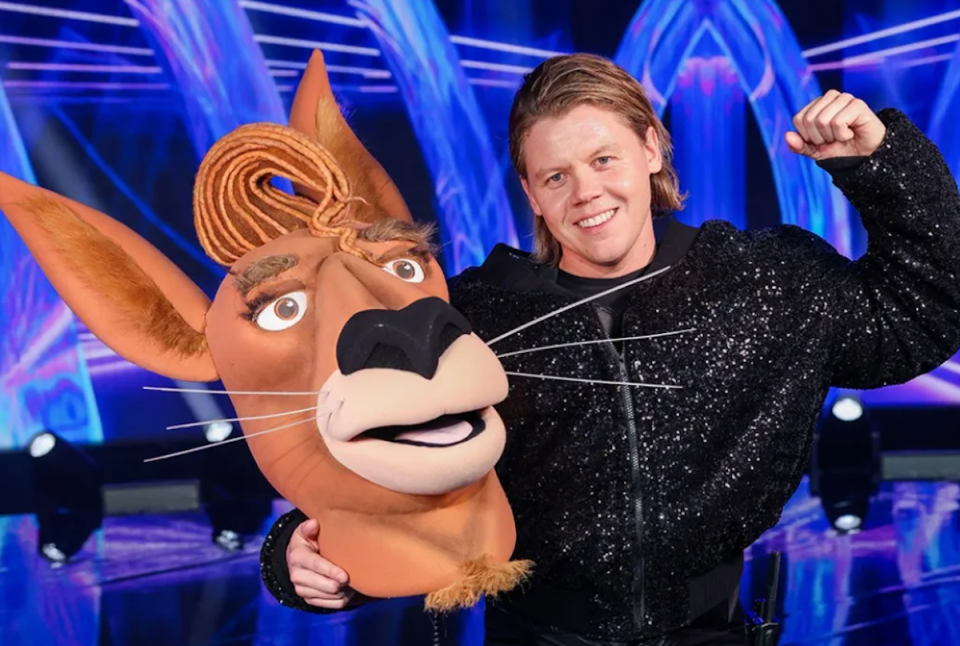 Conrad Sewell on the Masked Singer