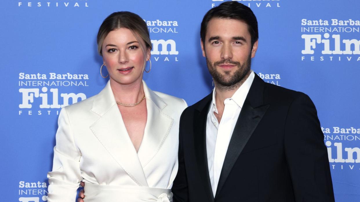 Emily VanCamp and Josh Bowman at Miranda's Victim premiere at Santa Barbara International Film Festival, California, USA - 08 Feb 2023