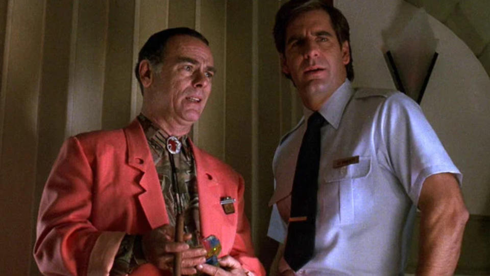 Dean Stockwell and Scott Bakula on Quantum Leap