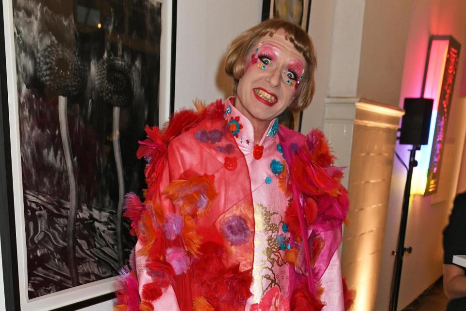 Hello petal: Grayson Perry (Photo Dave Benett/Getty Images)