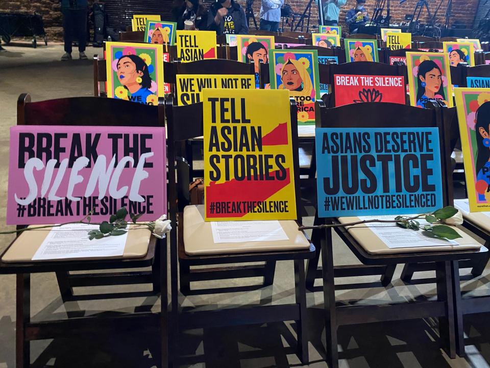 On March 16, 2022, an Justice for Asian Women rally was held in Atlanta, Georgia. The rally featured comments from Stacy Abrams, the city's mayor and victims family members.