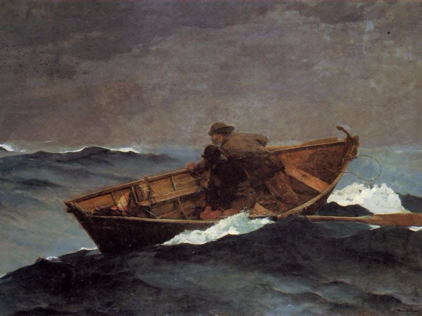 winslow homer lost on the grand banks