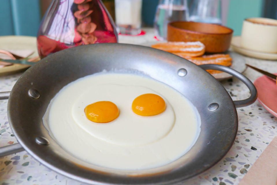 a photo of sunny side up desserts