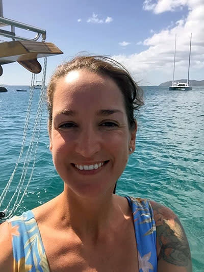 Sarm Heslop disappeared from a yacht moored at St John in the Virgin Islands. Source: United States Virgin Islands Police