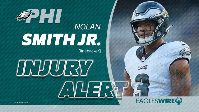 Eagles' Nolan Smith questionable to return vs. Browns after