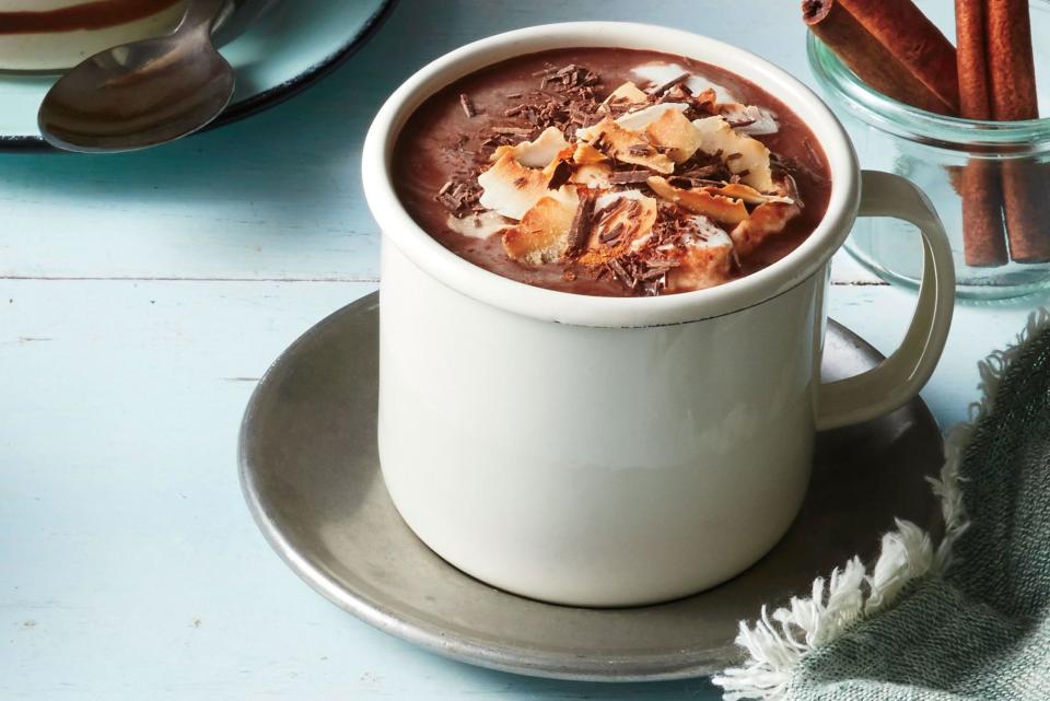Toasted Coconut Hot Chocolate