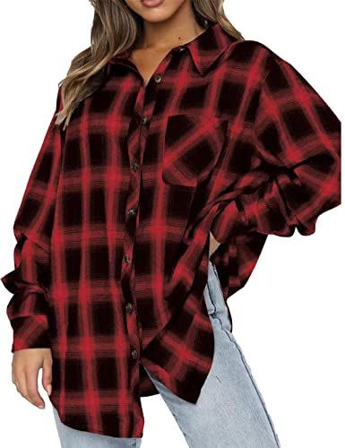 9) Oversized Flannel