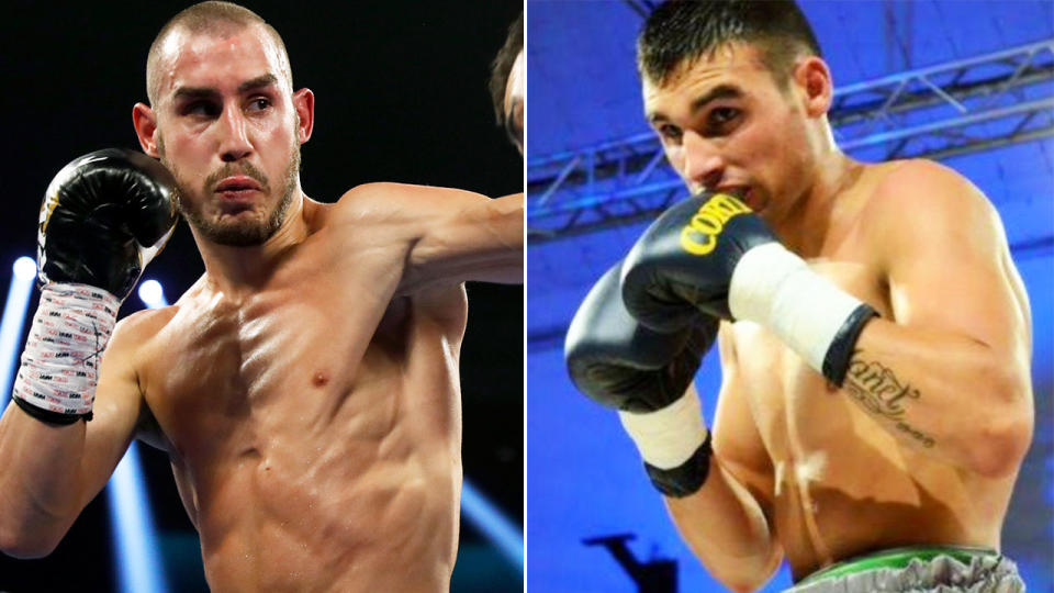 Maxim Dadashev and Hugo Santillan have both died within 48 hours. Image: Getty/WBO