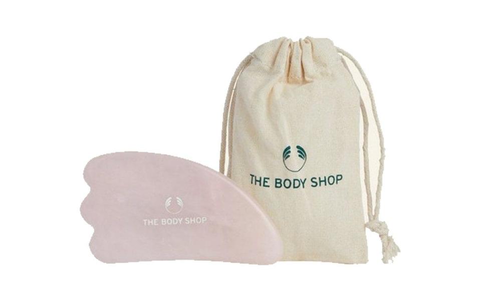 The Body Shop Rose Quartz Gua Sha Stone