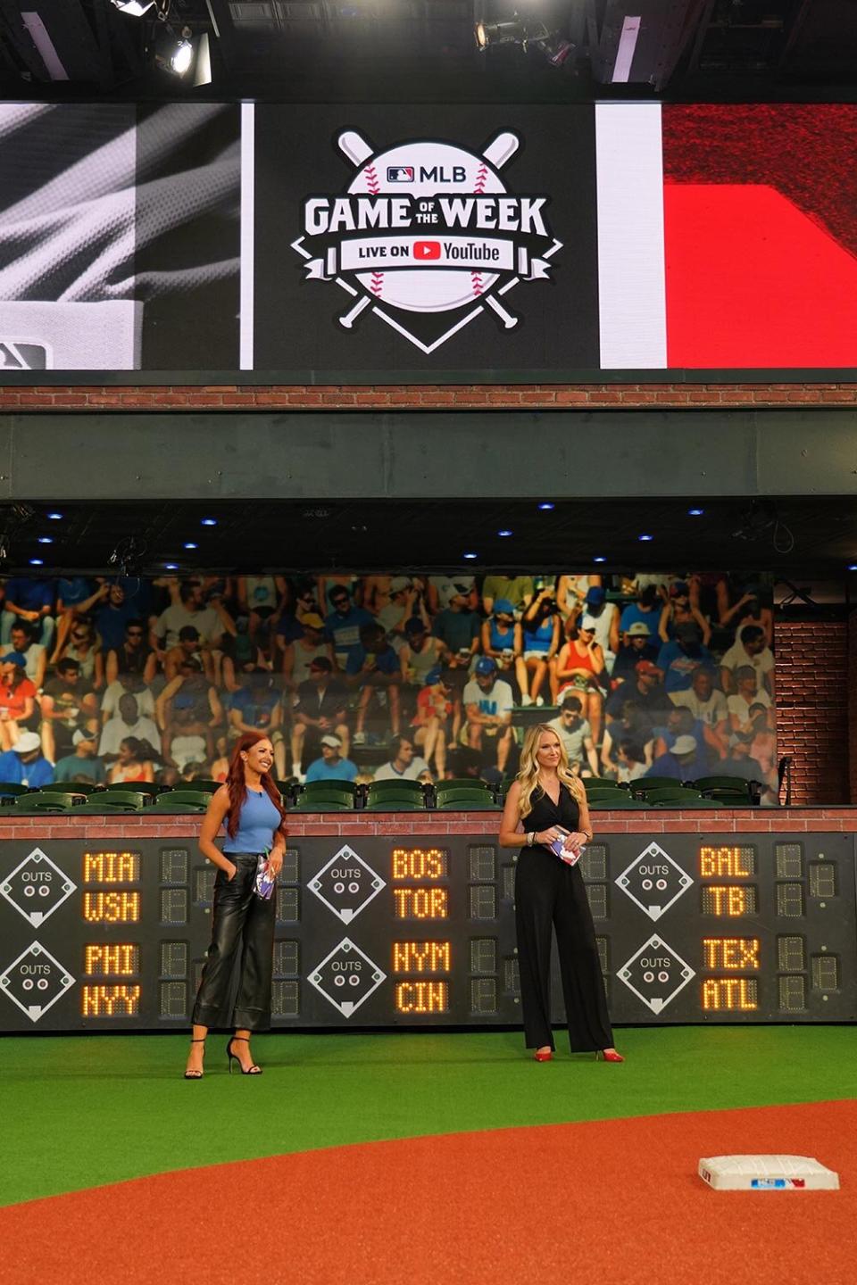 All women MLB broadcast crew