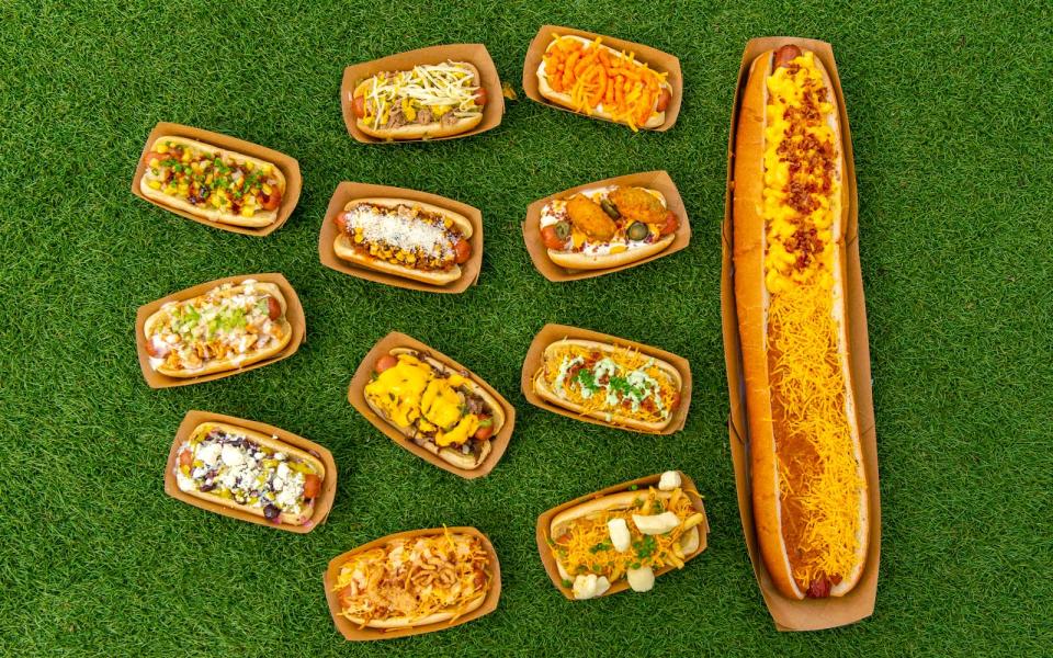 Take part in a hot dog advent calendar.