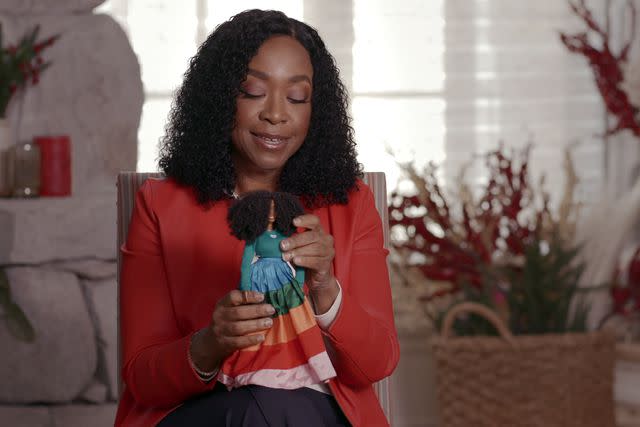 <p>Courtesy of Netflix</p> Shonda Rhimes in 'Black Barbie'.