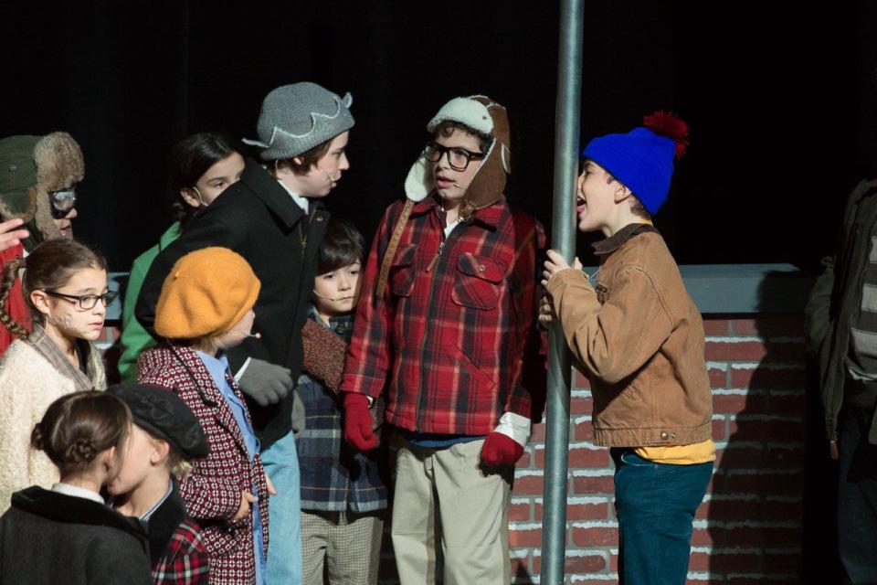 Photo from the Thalian Association's 2017 production of "A Christmas Story: The Musical." The troupe is staging the show again this year.