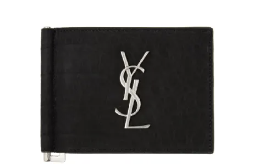 Saint Laurent Bill Clip Wallet. (PHOTO: SSense)