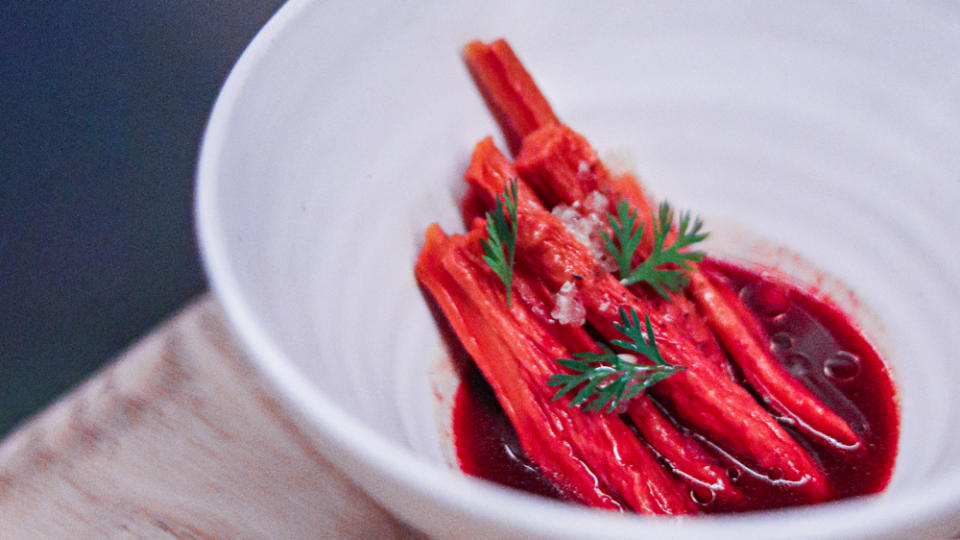 Root Vegetable Aguachile, Tomo, White Center, Washington