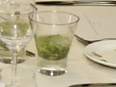 Kiwi and Basil Mojito