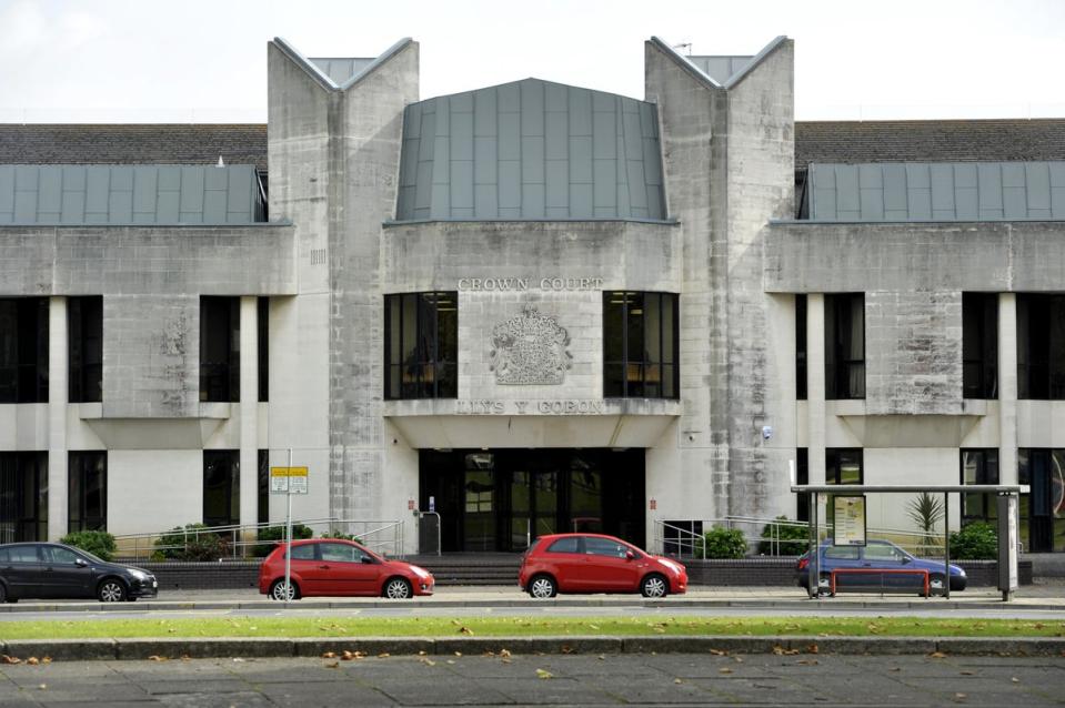 A general view of Swansea Crown Court in Swansea, south Wales. (PA Archive)