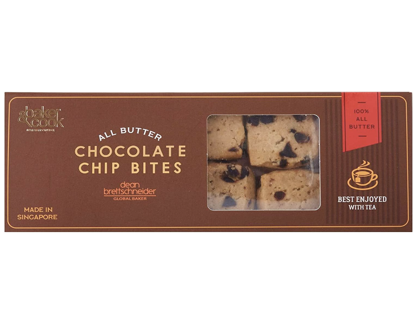 Snack: Baker & Cook All Butter Chocolate Chip Bites