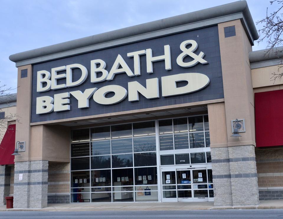The Bed Bath & Beyond store was one of the first tenants in the Centre at Hagerstown when it opened in the early 2000s on Garland Groh Boulevard in Hagerstown. The beleaguered company announced late Wednesday that the Washington County, Md., store would be among 150 to close as part of a plan to help stave off bankruptcy.