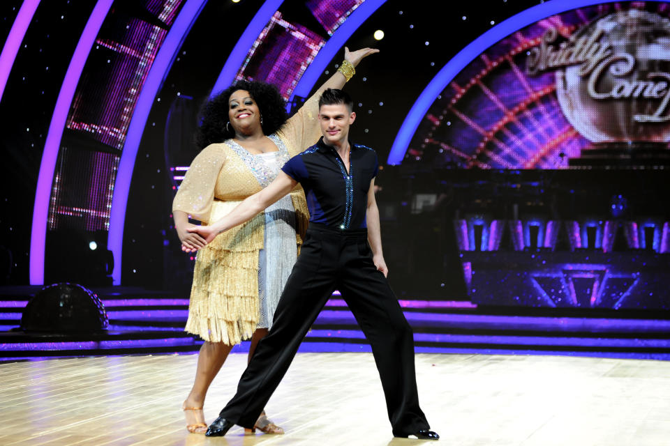 'Strictly Come Dancing' Live Tour - Photocall  Featuring: Alison Hammond, Aljaz Skorjanec Where: Birmingham, United Kingdom When: 15 Jan 2015 Credit: Anthony Stanley/WENN.com