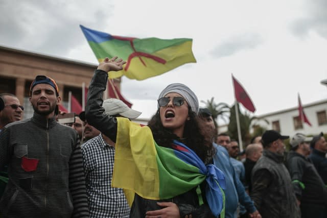 Morocco Protest