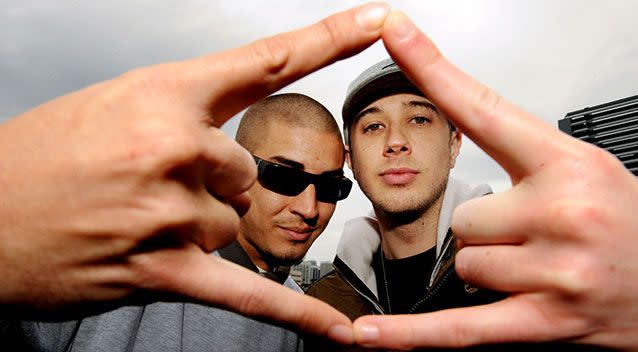 Australian band Bliss n Eso. Source: AAP