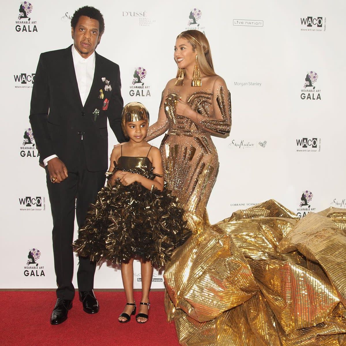 Beyoncé and Blue Ivy Carter stole the show at the 2nd Annual Wearable Art Gala in Los Angeles (Beyonce/Instagram)