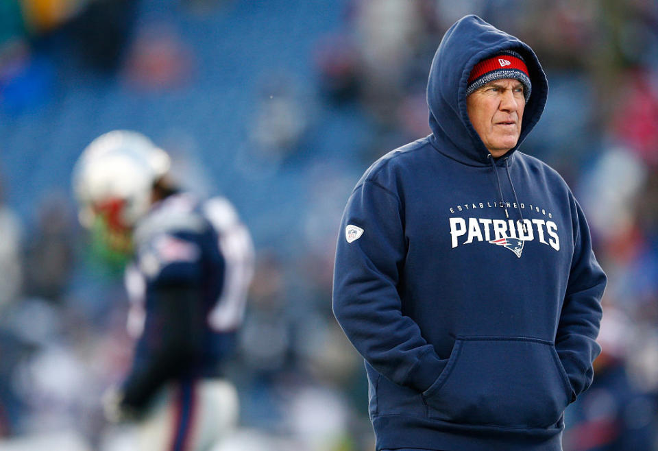 Emperor Belichick. (Getty)