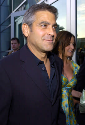 George Clooney at the Hollywood premiere of Universal Pictures' The Bourne Supremacy