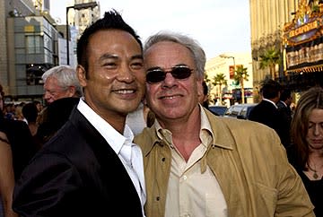 Simon Yam and Jan De Bont at the LA premiere of Paramount's Lara Croft Tomb Raider: The Cradle of Life