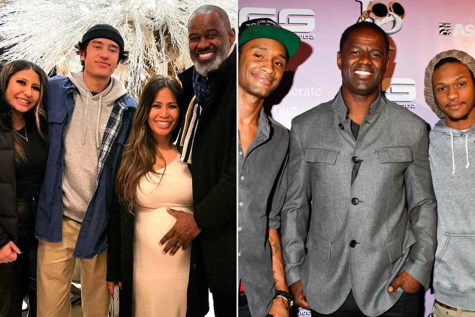 <p>Brian McKnight/ Instagram; Tibrina Hobson/WireImage</p>