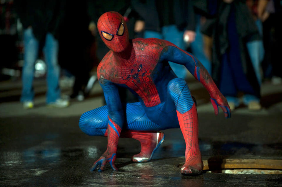 Andrew Garfield in Columbia Pictures' "The Amazing Spider-Man" - 2012