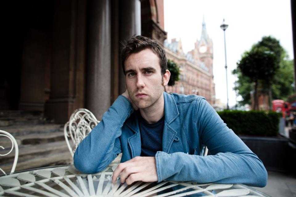 Matthew Lewis, who played Neville Longbottom in the Harry Potter movies, photographed at Kings Cross (Charlie Forgham-Bailey)