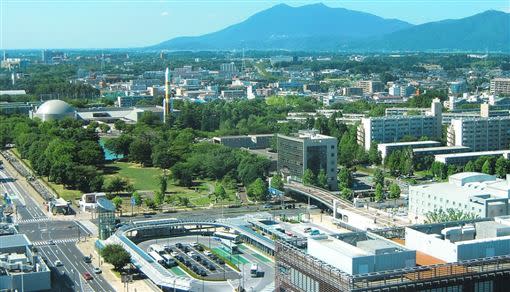 筑波市街景。（圖／翻攝自維基百科）