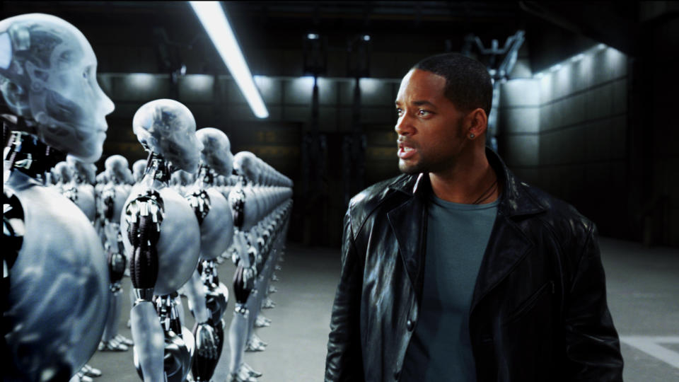 Will Smith stars in sci-fi movie 'I, Robot'. (20th Century Studios)