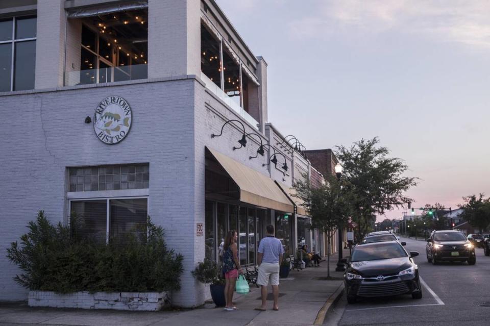 The Rivertown Bistro is a popular destination for dining in Conway’s downtown area. Aug, 16 2018.