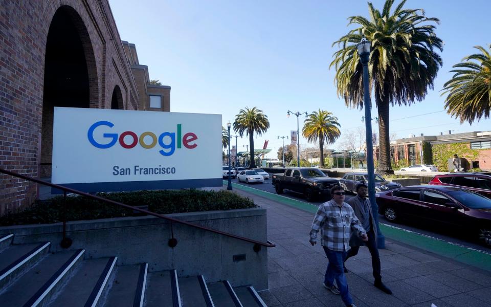 Bob Lee was fatally stabbed near Google's San Francisco city office - AP Photo/Jeff Chiu