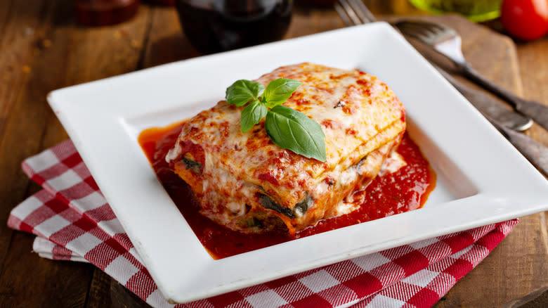 traditional lasagne