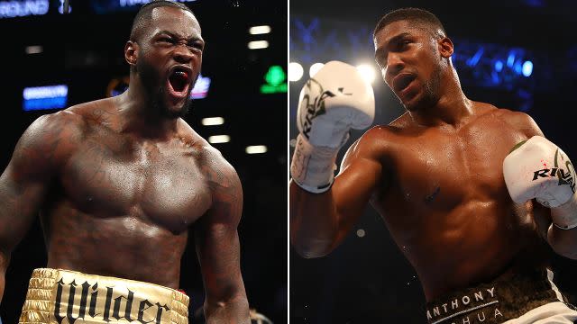 How good would Wilder v Joshua be? Image: Getty