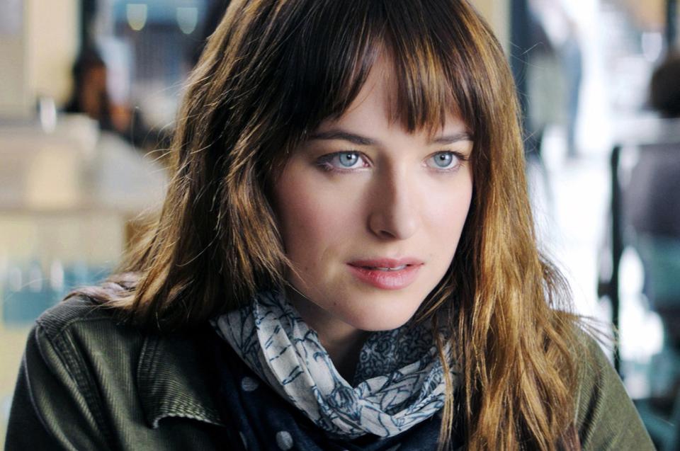 Dakota Johnson in Fifty Shades of Grey