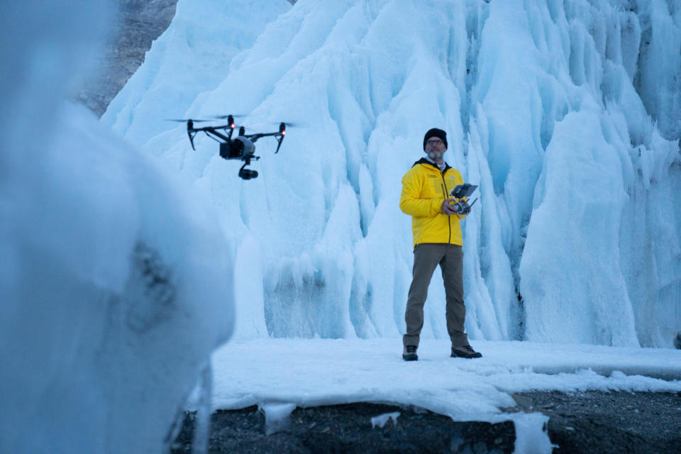 Alex Tait es un geógrafo y cartógrafo de National Geographic. Foto: Cortesía