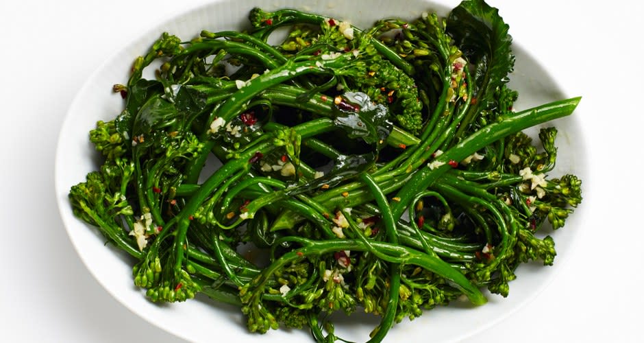 Spicy Buttered Broccolini