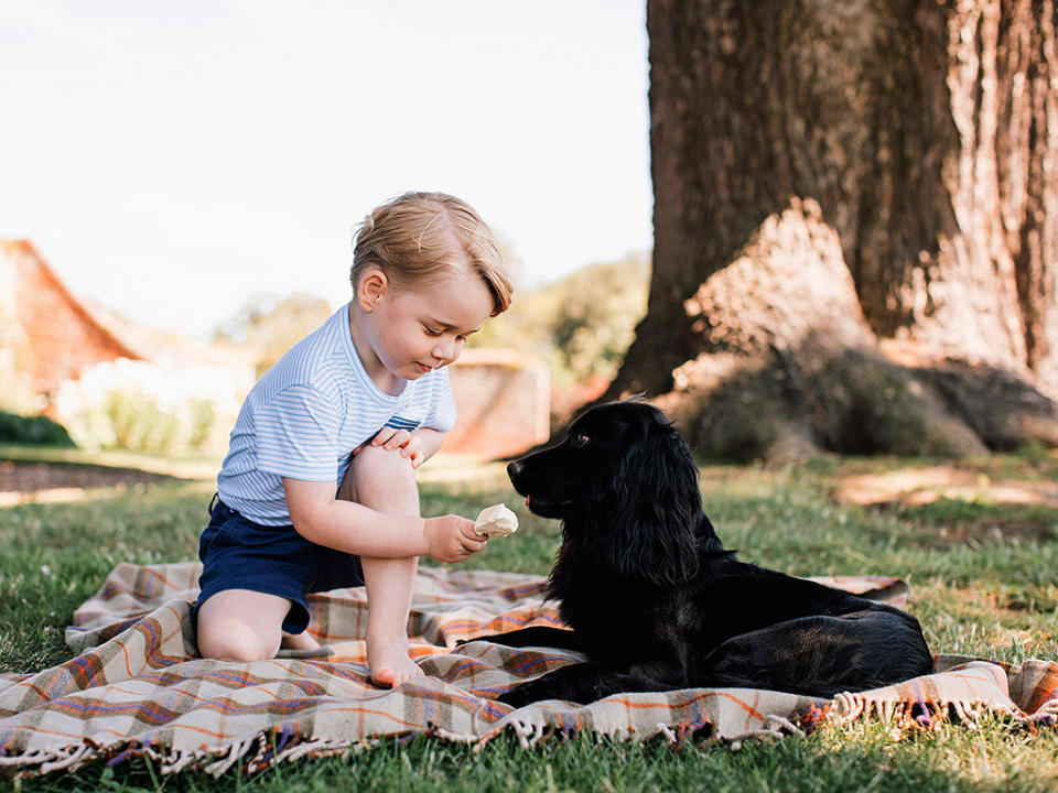 Another adorable snap was released for his third birthday. Photo: Kensington Palace