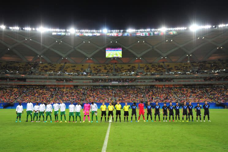 Nigeria defeated Japan on Thursday, 5-4 (Getty)