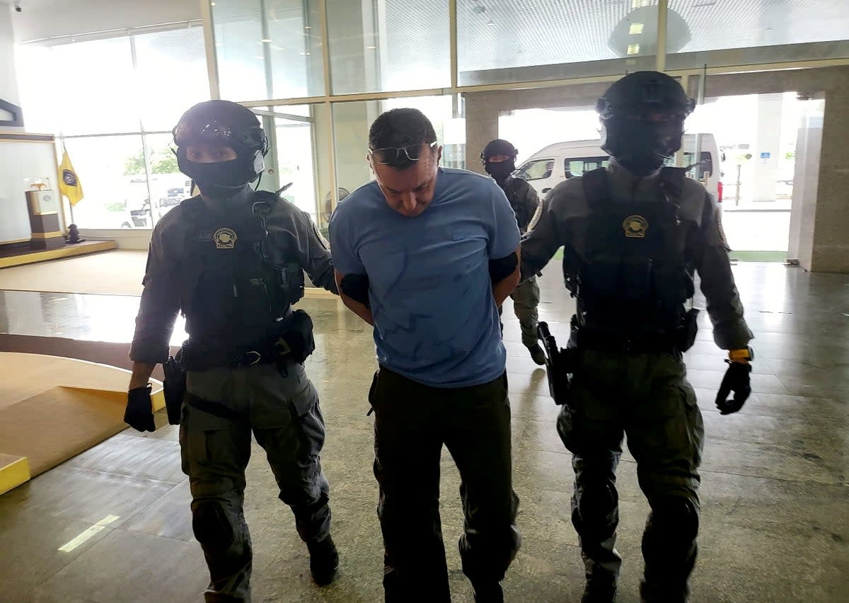 Richard Wakeling arrested in Thailand (NCA / SWNS)
