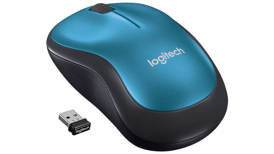 Product shot of the Logitech M185, one of the best mice for photo editing