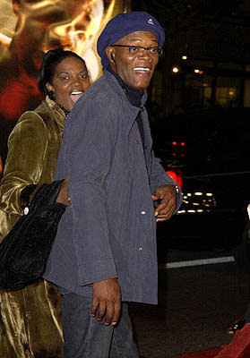 Samuel L. Jackson at the Hollywood premiere of Ali