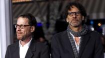 Directors of the movie Ethan (L) and Joel Coen pose at the premiere of "Hail, Caesar!" in Los Angeles, California February 1, 2016. The movie opens in the U.S. on February 5. REUTERS/Mario Anzuoni