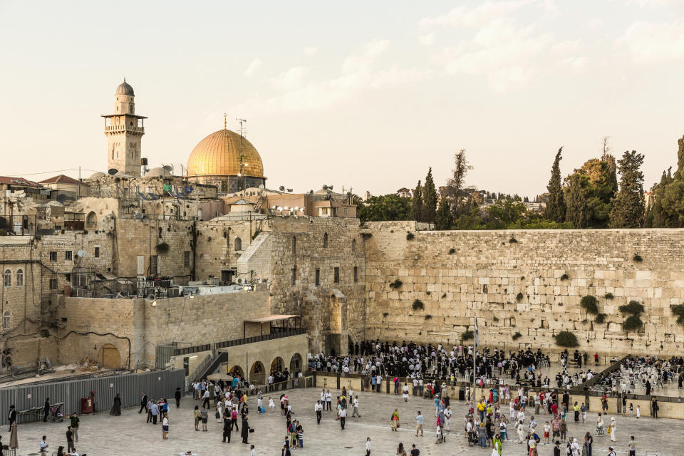 Das Maghreb-Viertel der Jerusalemer Altstadt erscheint dank einer am Donnerstag vorgestellten mobilen Anwendung wieder in 3D. - Copyright: Getty Images / Atlantide Phototravel