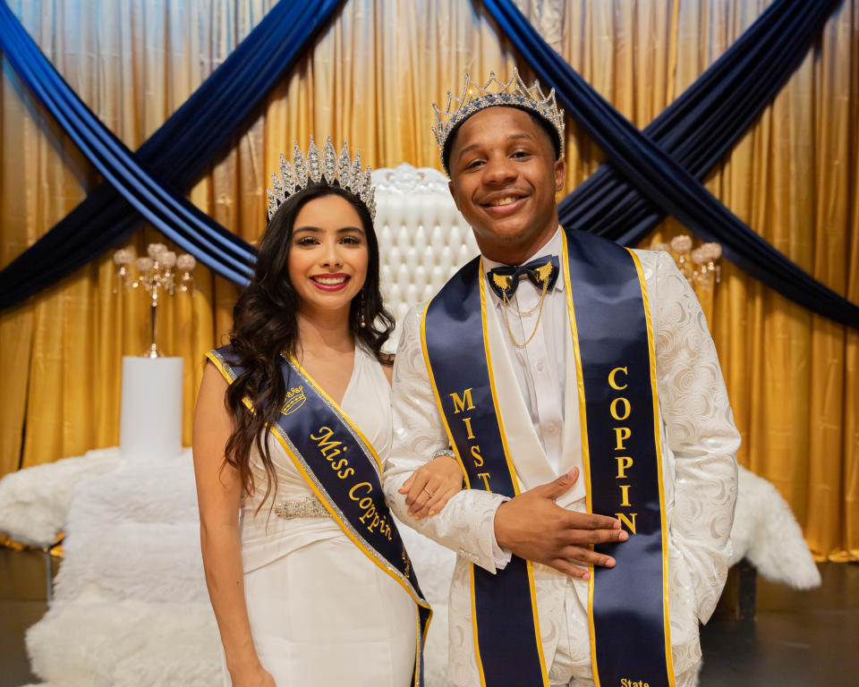 Miss and Mister Coppin, Keylin Perez and Tre'Quan Hayes. (Coppin State University)